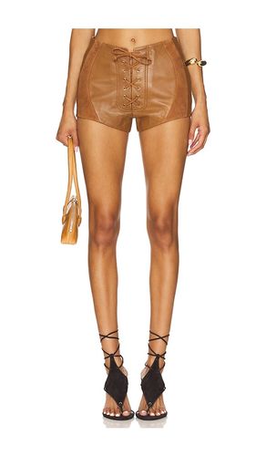Agda Suede Short in . Size S. Also in XL, XXL - retrofete - Modalova