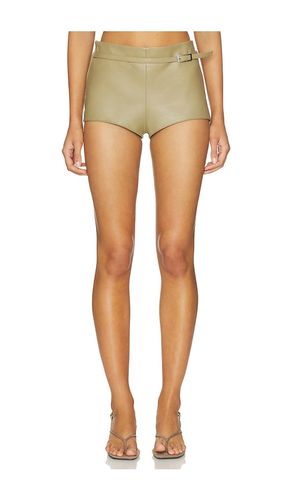 Marseille Leather Short in . Size M. Also in XL - retrofete - Modalova