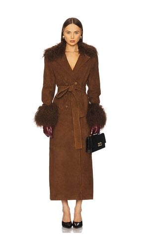 Britta Trench Coat in Brown. - size M (also in S, XL, XS) - retrofete - Modalova