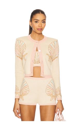 Bellina Knit Jacket in Tan. - size M (also in S, XS) - retrofete - Modalova