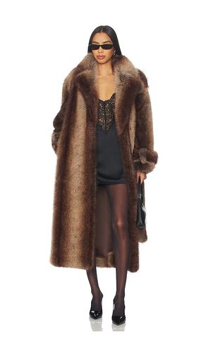 Shantel Coat in Brown. - size S (also in M, L) - retrofete - Modalova