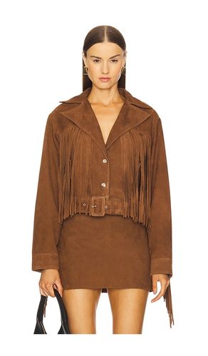 Vonda Suede Jacket in . Taglia L. Also in M - retrofete - Modalova