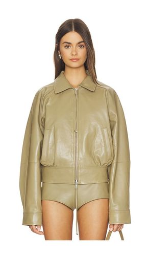 Mariel Leather Jacket in . Taglia S. Also in XL, XS - retrofete - Modalova