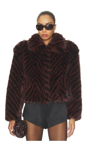 Segrid Faux Fur Bomber in . Size L. Also in M, S, XL, XS, XXS - retrofete - Modalova