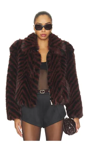 Segrid Faux Fur Bomber in . Size L. Also in M, S, XL, XS, XXS - retrofete - Modalova