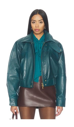 Lykke Leather Jacket in Black. - size M (also in S) - retrofete - Modalova