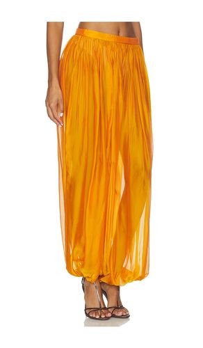Evolet Chiffon Pant in Tangerine. - size S (also in XL) - retrofete - Modalova