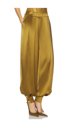 Benicia Pant in Brown. - size L (also in M, XS) - retrofete - Modalova