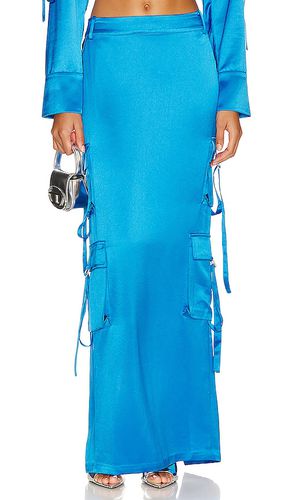 Falda maxi maelie en color azul talla L en - Blue. Talla L (también en M, S, XS) - retrofete - Modalova