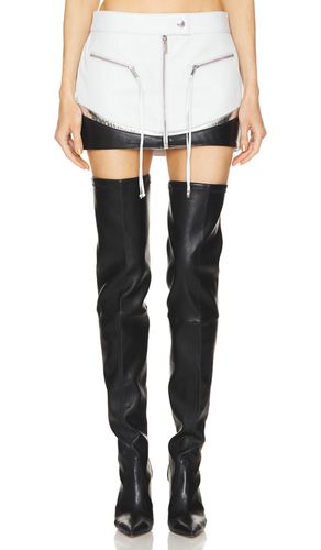 Sian Leather Skirt in . Size L, S, XS - retrofete - Modalova