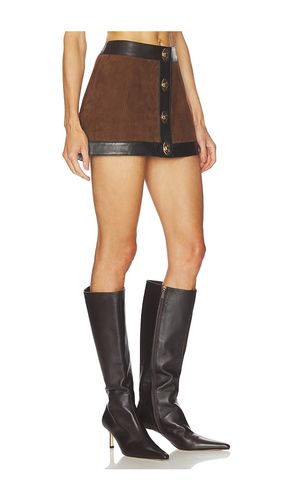 Lisbeth Leather Skirt in . Size S. Also in M, L - retrofete - Modalova