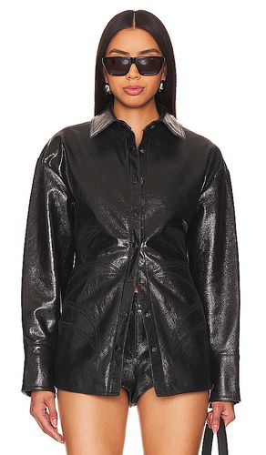 Shaili Leather Shirt in . Size M, S, XL, XS - retrofete - Modalova