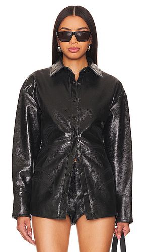 Shaili Leather Shirt in . Size S - retrofete - Modalova