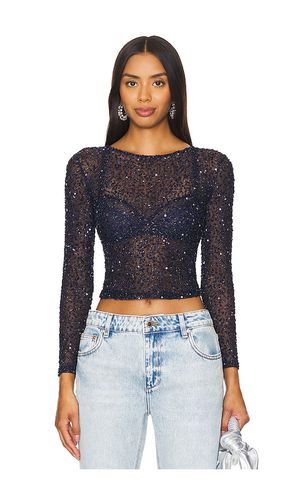 Torrey Sequin Top in Navy. - size L (also in M, S, XL, XS) - retrofete - Modalova