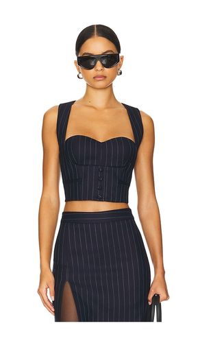 Monet Waistcoat in Navy. - size L (also in XL, XS) - retrofete - Modalova