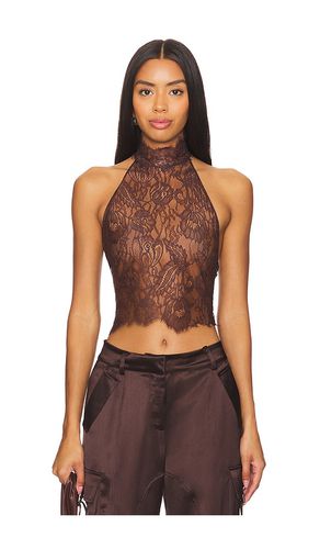 Violet Top in Chocolate. - size L (also in M, S, XL, XS) - retrofete - Modalova