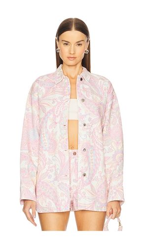 Aurelie denim shirt in color pink size L (also in XXL) - retrofete - Modalova