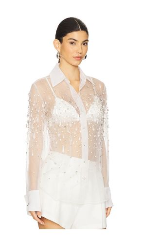Aubriella Embellished Shirt in . - size M (also in S, XS) - retrofete - Modalova