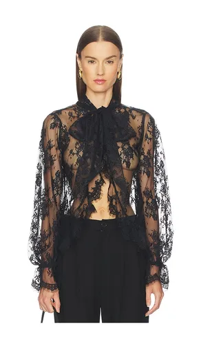 Tamsin Lace Blouse in . Size L. Also in S, XL, XS - retrofete - Modalova