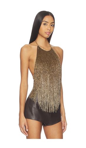 Sable Fringe Top in . Size L. Also in M - retrofete - Modalova