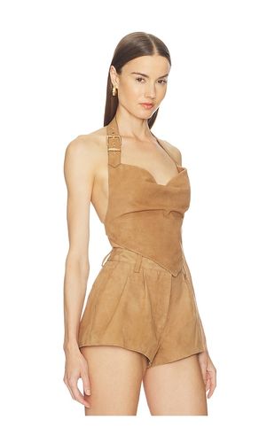 Windsor Suede Top in . Size XXS. Also in M, L - retrofete - Modalova