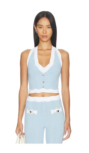 Leena Top in Baby Blue. - size L (also in M, XS) - retrofete - Modalova