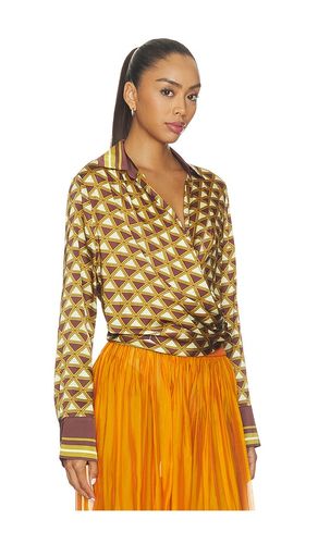Kourt Blouse in Brown. - size L (also in M, S, XS) - retrofete - Modalova