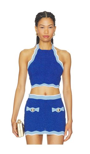 Aminta Knit Top in Blue. - size S (also in M, L, XS, XL) - retrofete - Modalova