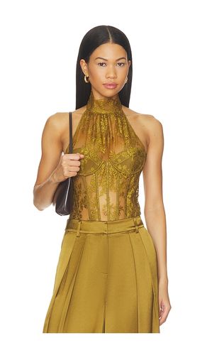 Harriet Lace Bodysuit in . Size L. Also in M, S, XL, XS - retrofete - Modalova