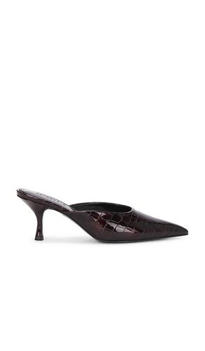 Bonnie Leather Mule in Burgundy. - size 35 (also in 36, 37, 37.5, 38, 38.5, 39, 40, 41) - retrofete - Modalova