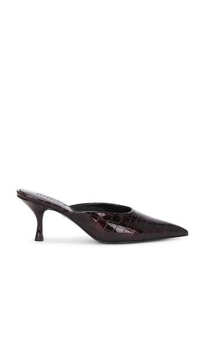 Bonnie Leather Mule in Burgundy. - size 35 (also in 36) - retrofete - Modalova