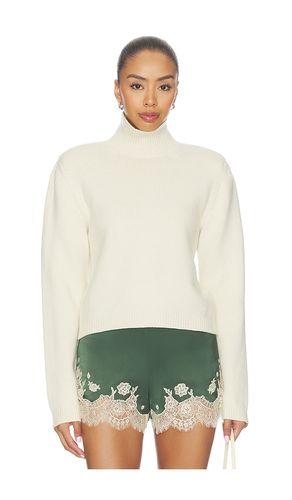 CROPPED-ROLLKRAGENPULLOVER STATEMENT SHOULDER CROPPED TURTLENECK in . Größe 32. Also in 34, 36, 38 - Rohe - Modalova