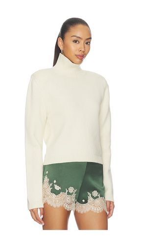 CROPPED-ROLLKRAGENPULLOVER STATEMENT SHOULDER CROPPED TURTLENECK in . Größe 32. Also in 34, 36, 38 - Rohe - Modalova