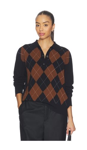 Compact Knitted Check Polo in . Taglia 34. Also in 38 - Rohe - Modalova