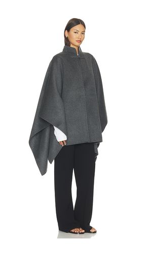 Double Faced Wool Pankou Closure Poncho in - Rohe - Modalova
