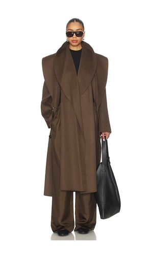 Double-Faced Wool Scarf Coat in . Taglia 34. Also in 38 - Rohe - Modalova