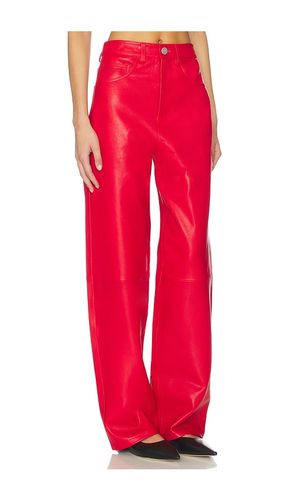 Baggy Leather Trouser in . Taglia 32. Also in 34 - Rohe - Modalova