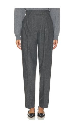 Single Pleat Straight Leg Trousers in Black. - size 36 (also in 38) - Rohe - Modalova
