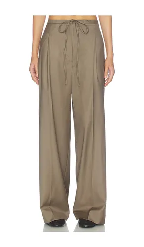 Relaxed Drawstring Trousers in Brown. - size 36 (also in 32, 34, 38, 40) - Rohe - Modalova