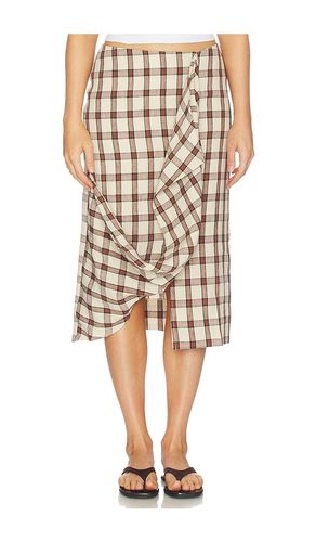 Draped Check Skirt in ,. Taglia 34. Also in 36, 38, 40 - Rohe - Modalova