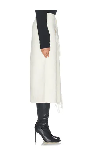 Double-Faced Fringe Skirt in . Size 32. Also in 34, 38 - Rohe - Modalova