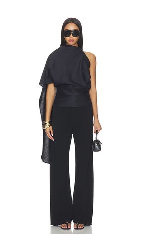 Draped open back top in color black size 32 (also in 34, 36, 38) - Rohe - Modalova