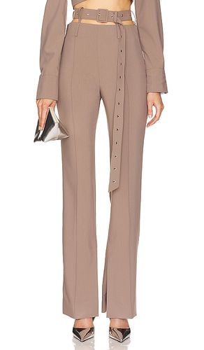 Belt Detailed Flare Trouser in . - size 34/2 (also in 36/4, 38/6, 40/8) - ROKH - Modalova