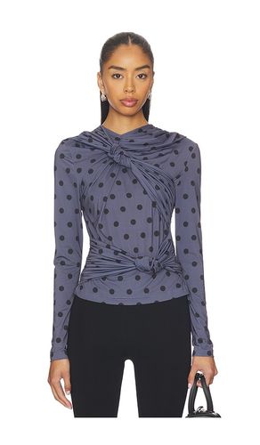 Knotted Jersey Top in . Taglia S. Also in XS - ROKH - Modalova