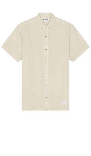 Men At Work Short Sleeve Oxford Shirt in Brown. - size M (also in S) - ROLLA'S - Modalova
