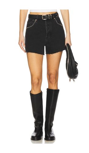 Mirage Thunder Stud Short in Black. - size 23 (also in 24, 25, 26, 27, 28, 29, 30) - ROLLA'S - Modalova