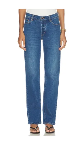 Meg Straight Jeans in Blue. - size 24 (also in 25, 26, 27, 28, 29, 30, 31, 32, 33, 34) - ROLLA'S - Modalova