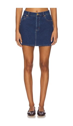 S Relaxed Mini Skirt in Blue. - size 23 (also in 24, 25, 26, 27, 28, 29, 30, 32, 34) - ROLLA'S - Modalova