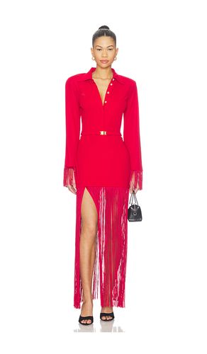 LANGÄRMLIGES JERSEYSTRICK-KLEID MIT POLOKRAGEN in . Größe L. Also in M, S, XS - Rowen Rose - Modalova