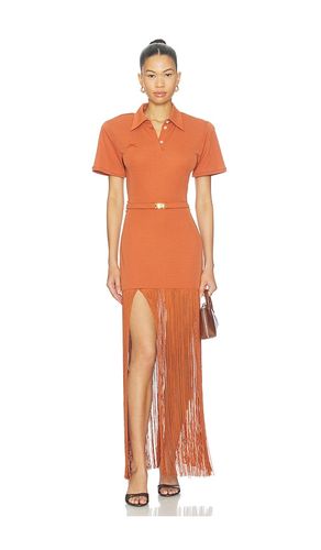 JERSEY-POLOKLEID MIT FRANSENROCK in . Größe L. Also in M, S, XS - Rowen Rose - Modalova